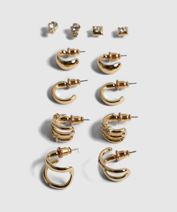 Set x 6 Aretes Dorados image number null