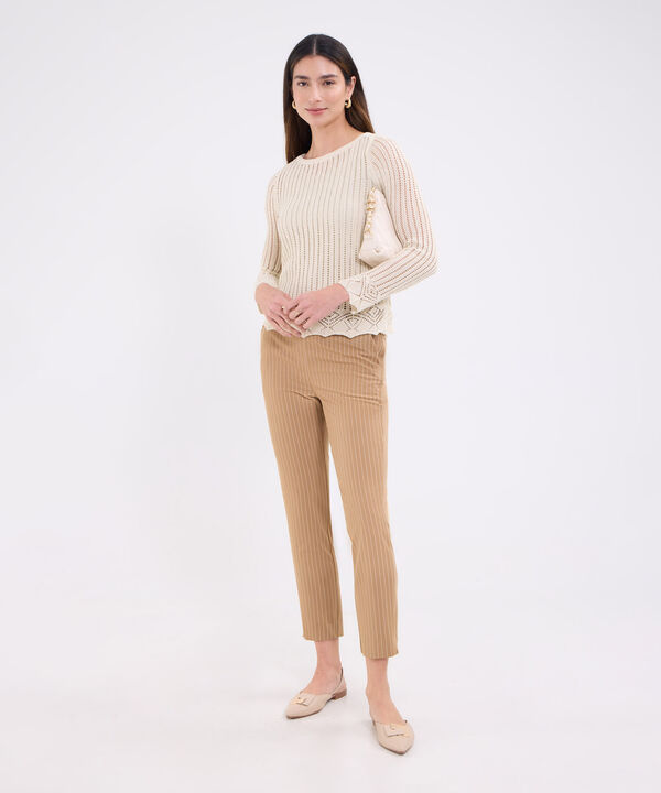 Saco unicolor para mujer image number null