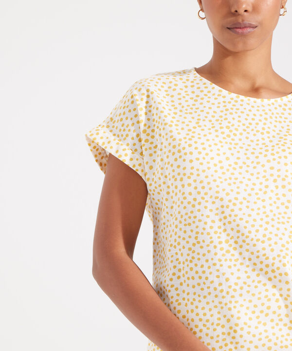 Blusa Manga Corta Estampada image number null
