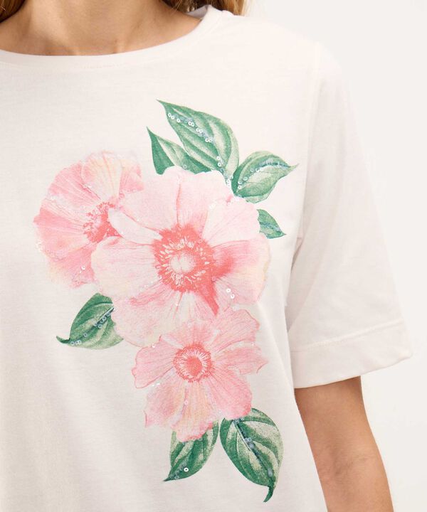 Camiseta Estampado Floral image number null