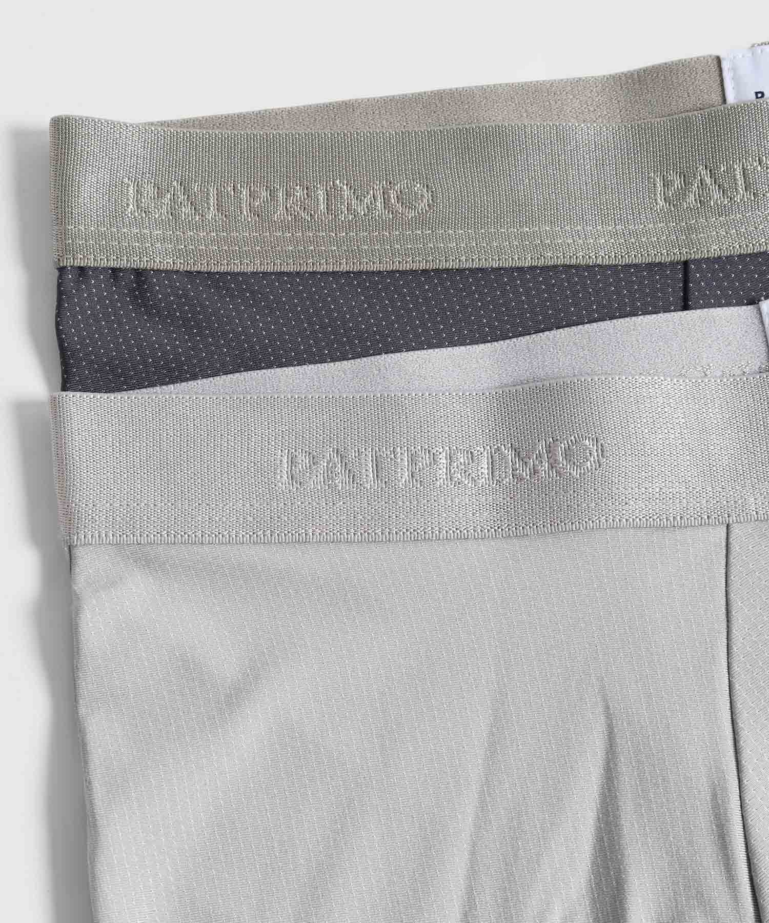 Set x2 B&oacute;xers Largos con Textura Microperforada para Hombre