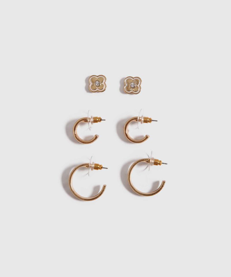 Set x 3 Aretes con Brillos