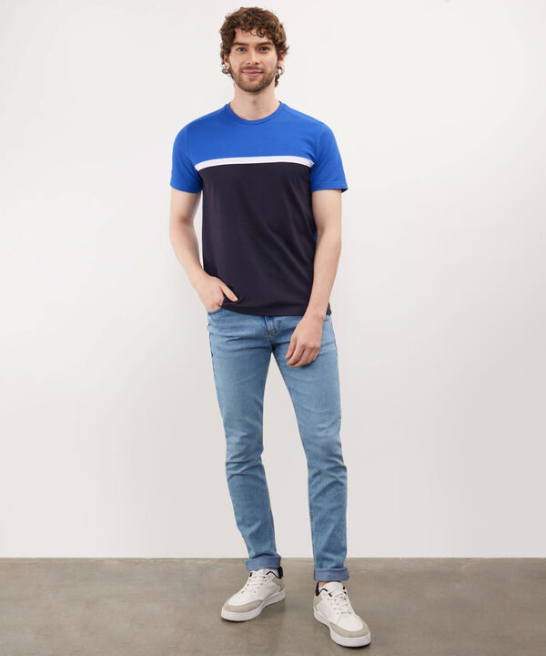 Jean Slim Tono Azul Medio