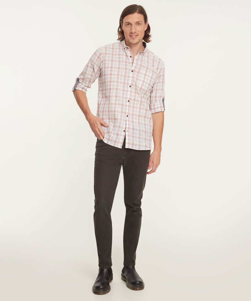 Camisa Manga Larga Button Down