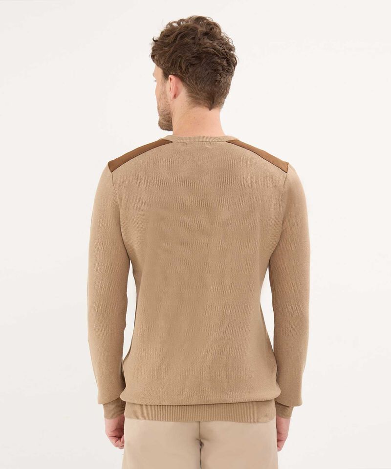 Saco Tejido Cuello Redondo