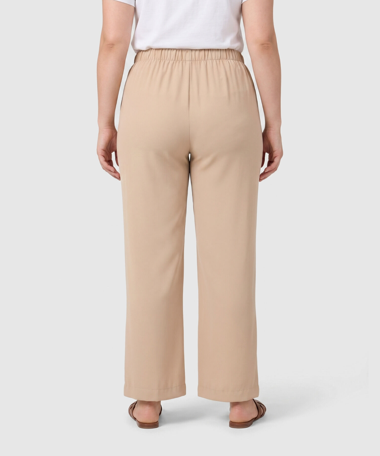 Pantal&oacute;n Recto con Quiebre Marcado Para Mujer Curvy