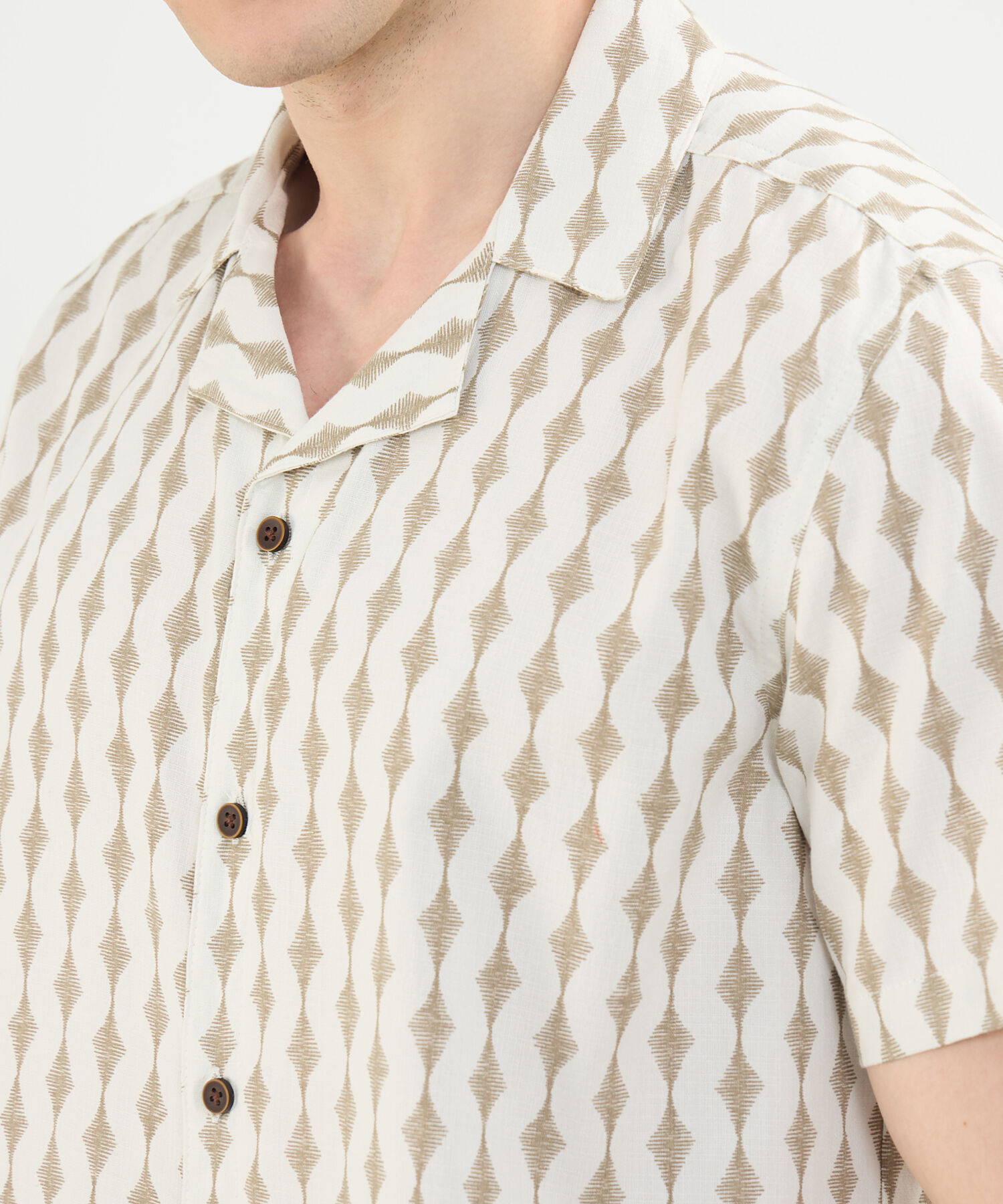 Camisa Resort Estampada