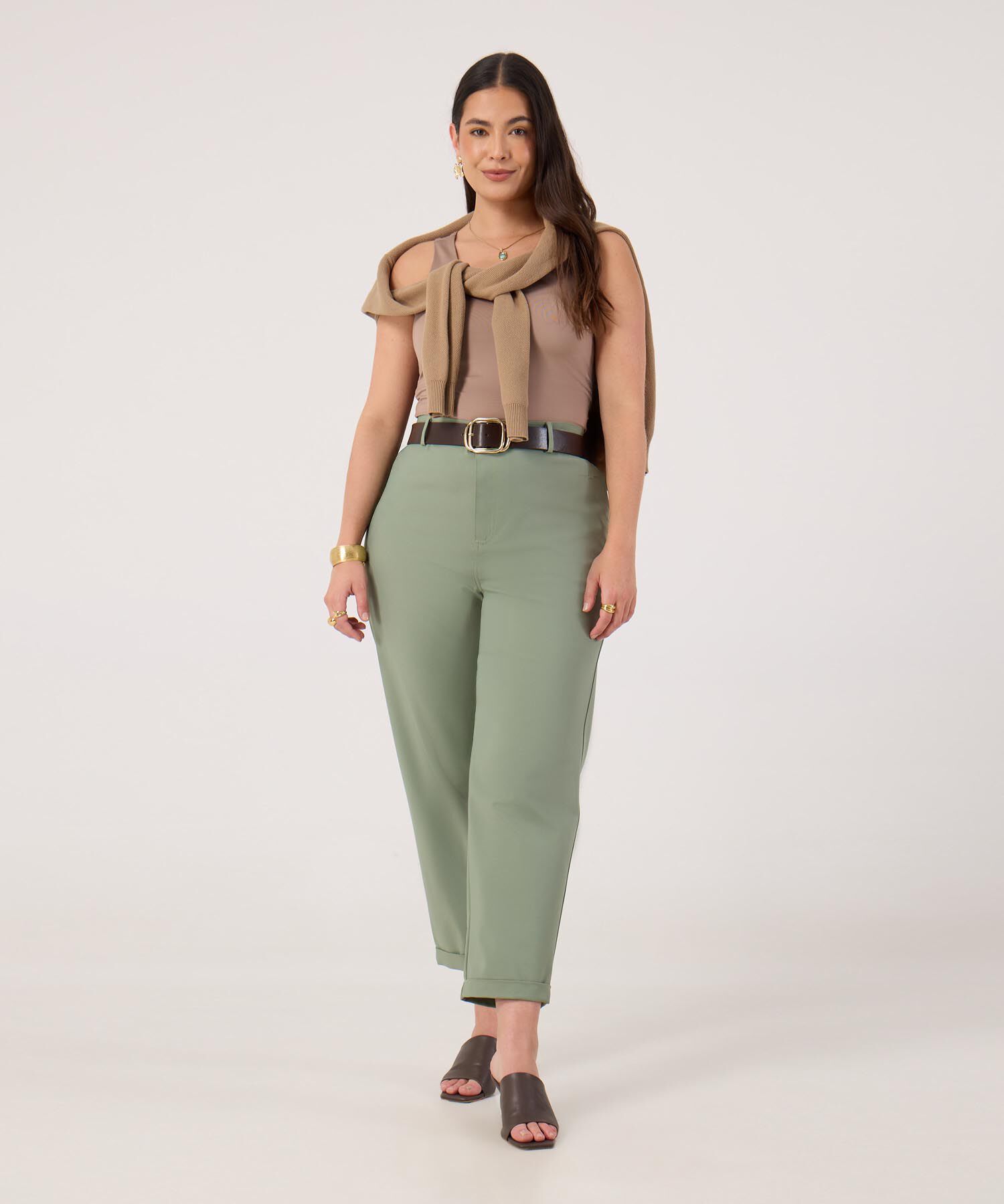 Pantalon Con Guardapolvo Para Mujer