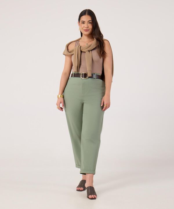 Pantalon Con Guardapolvo Para Mujer image number null