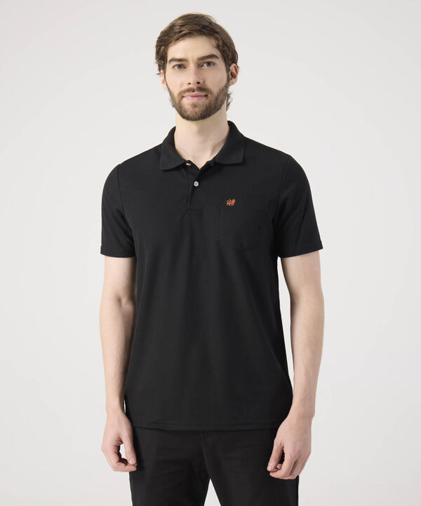 Polo Unicolor Con Bolsillo  image number null