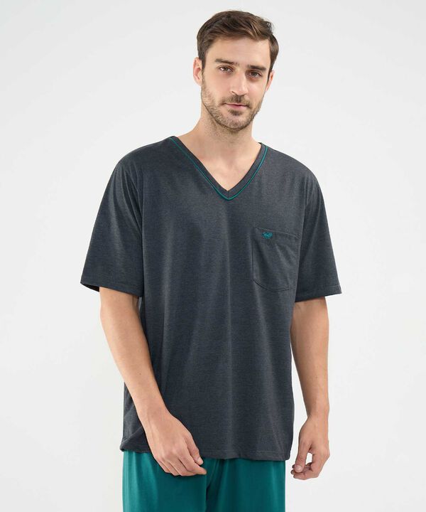 Pijama Corto Largo image number null