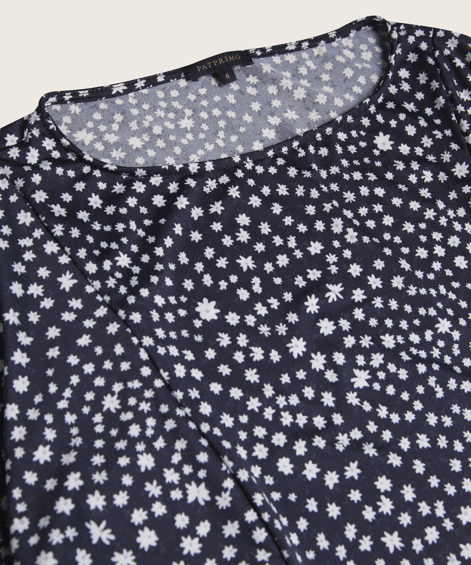 Camiseta Estampada Cuello Redondo