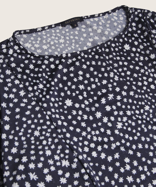Camiseta Estampada Cuello Redondo image number null