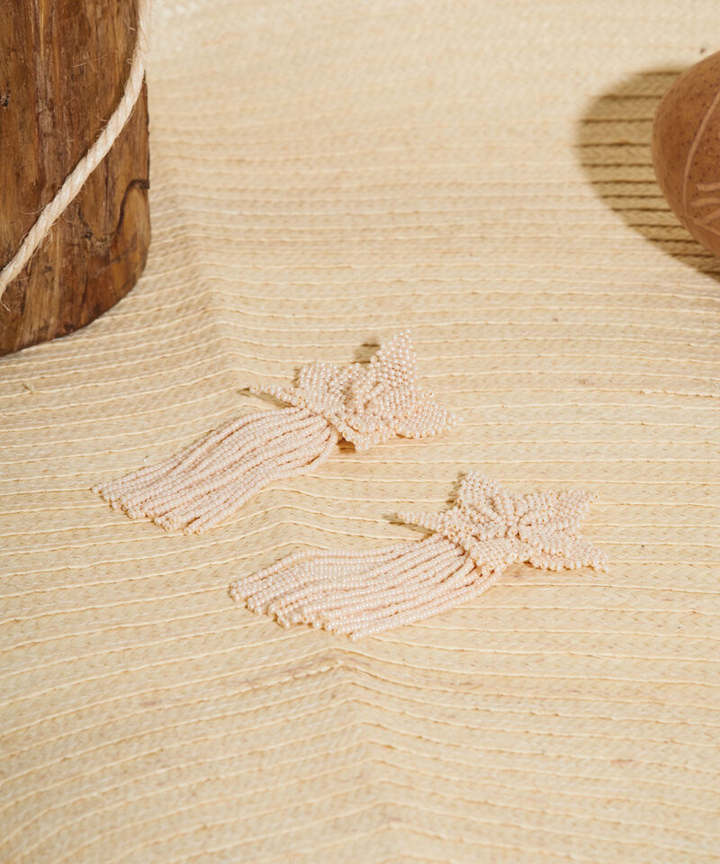 Aretes Largos De Flores