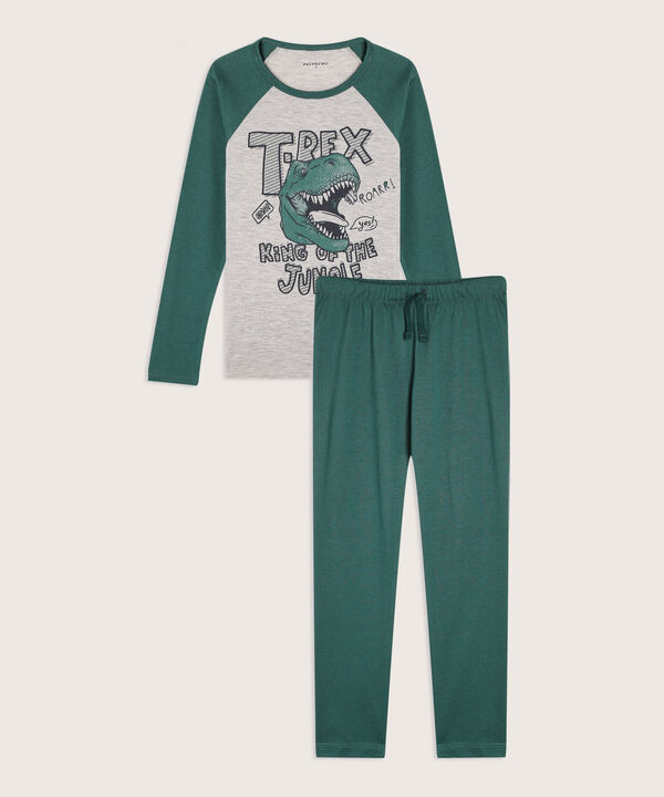 Pijama Camiseta Manga Larga