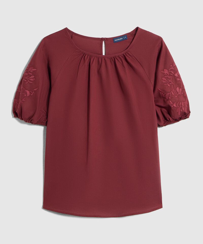Blusa de Mangas Bombachas para Mujer