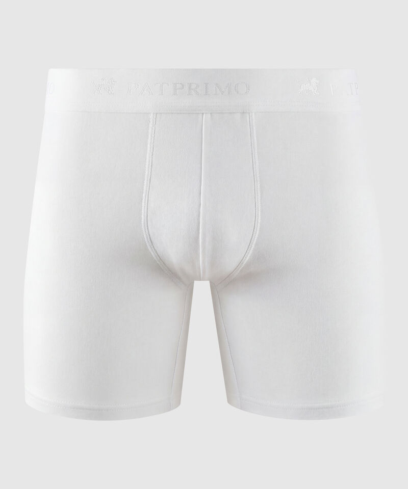 Boxer Para Hombre De Dise&ntilde;o Largo En Lycra-Algod&oacute;n