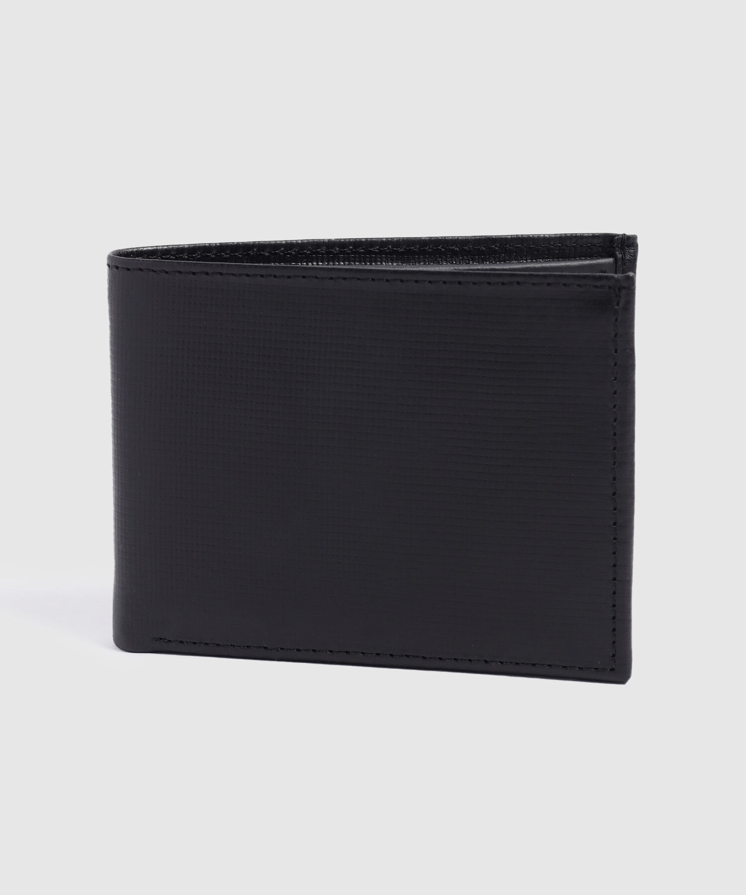 Billetera Texturizada Plegable Para Hombre