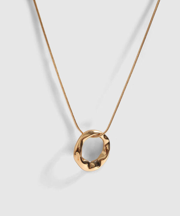 Collar con Dije de Aro image number null