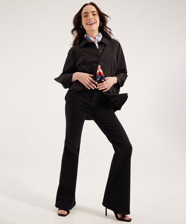 Jeggings Flare Tiro Alto image number null