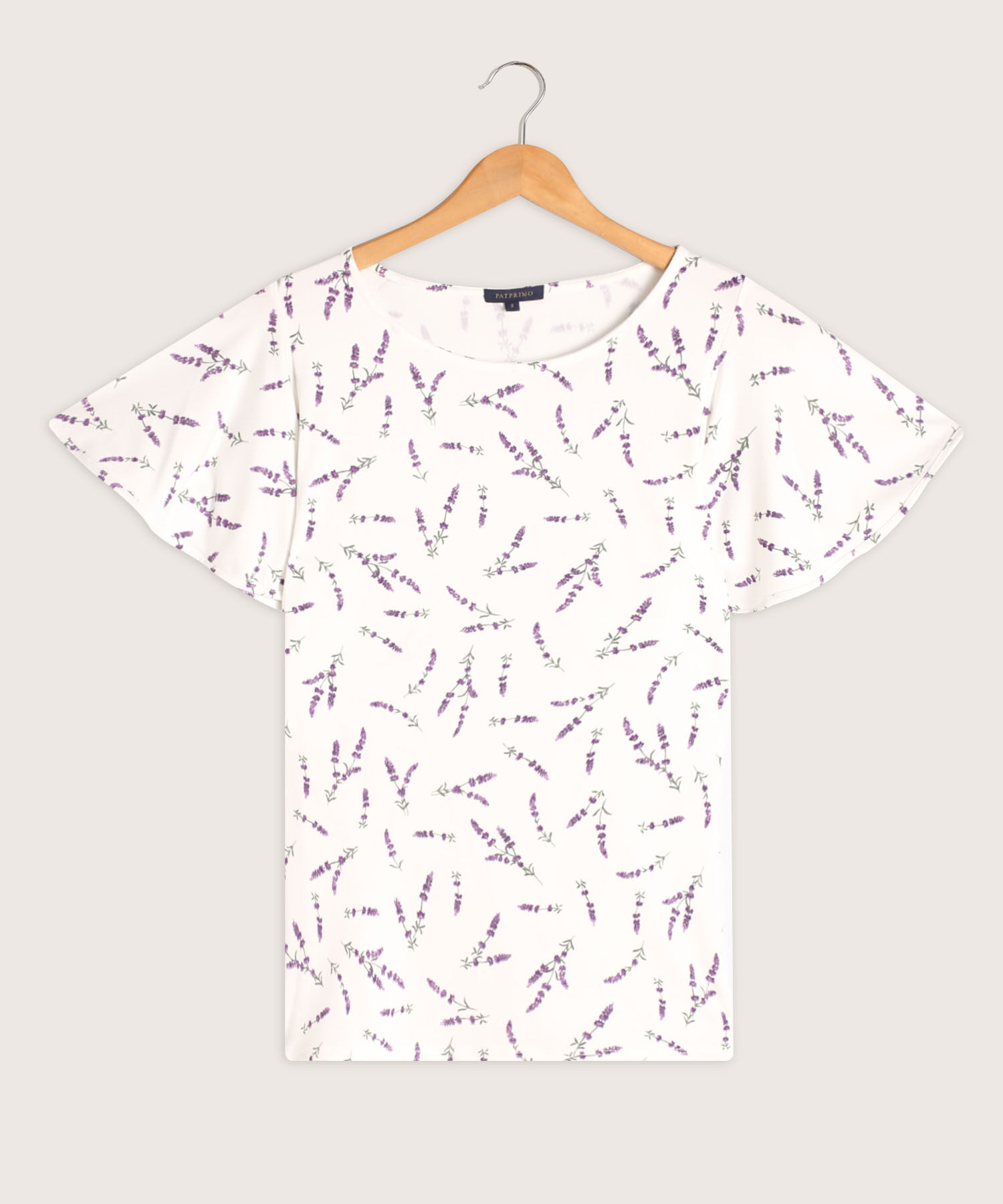 Camiseta Estampada Cuello Redondo
