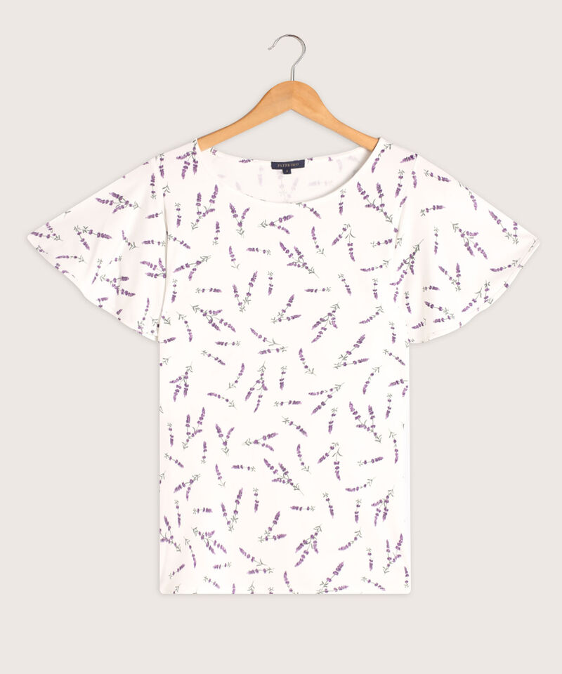 Camiseta Estampada Cuello Redondo