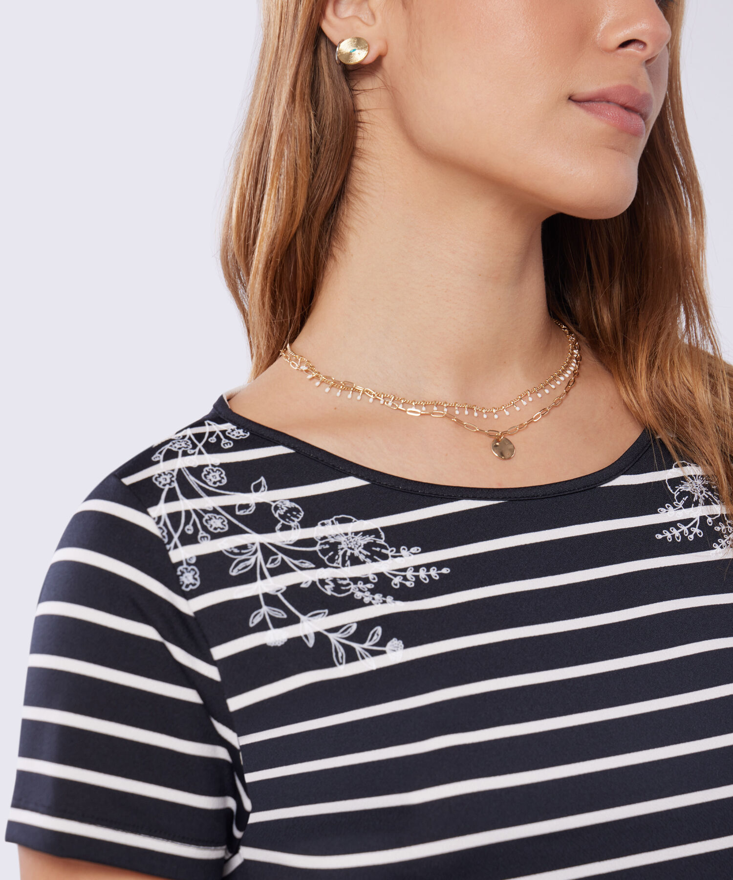 Camiseta Manga Corta Estampada