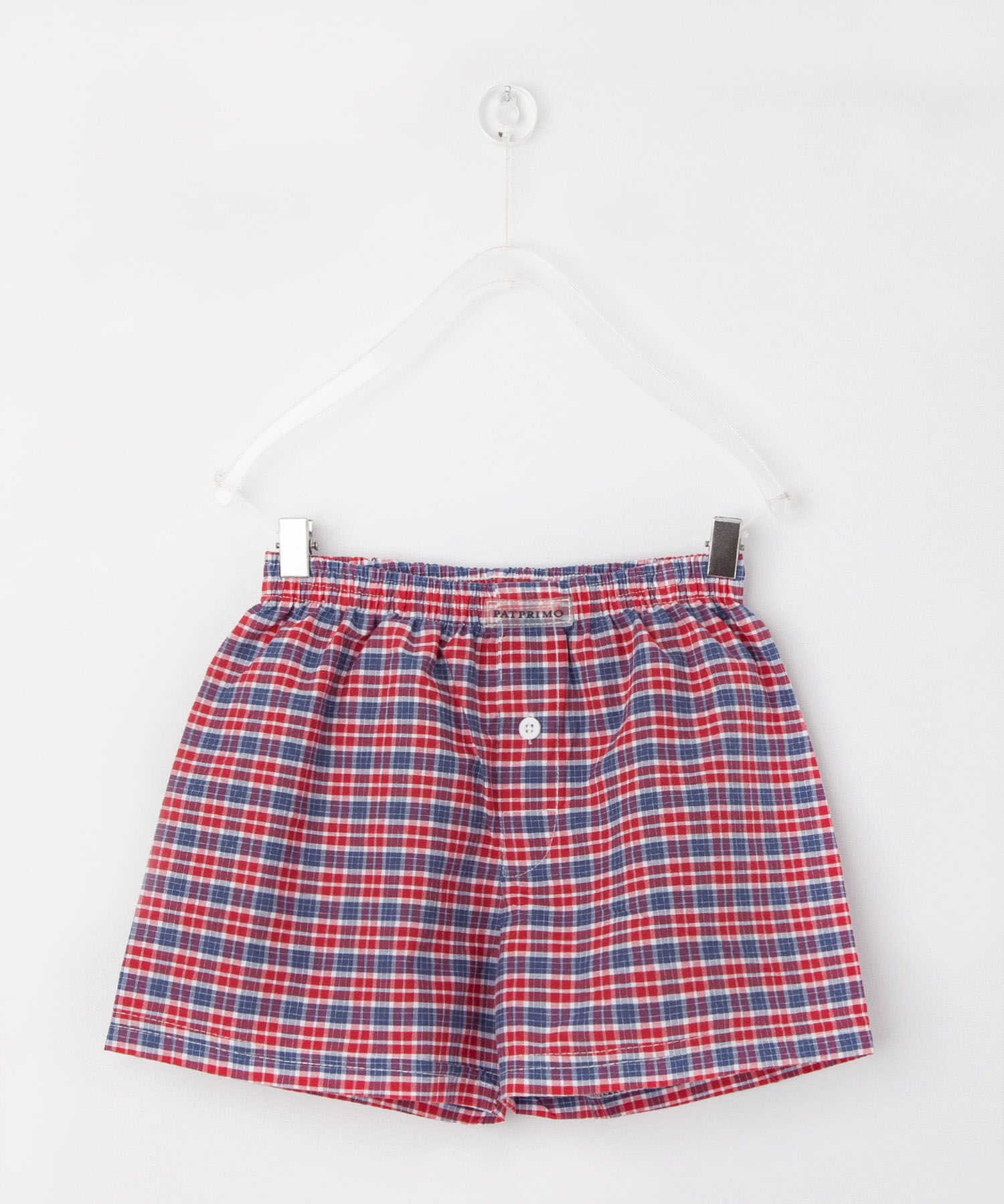 Pantaloncillo Bóxer Niño A Cuadros