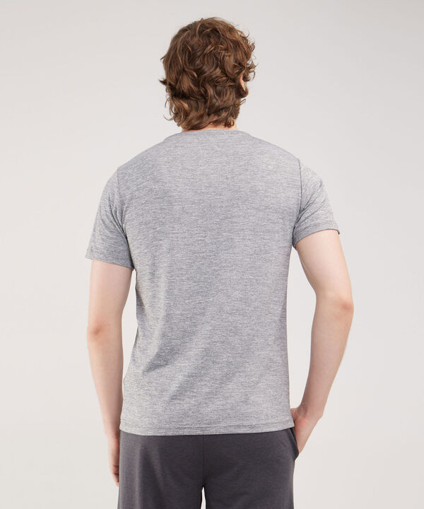Camiseta Para Hombre De Diseño Deportivo, Cuello Redondo, Manga Corta