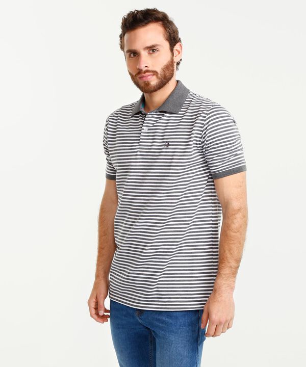 Polo Cuello Tejido Bicolo Continuo