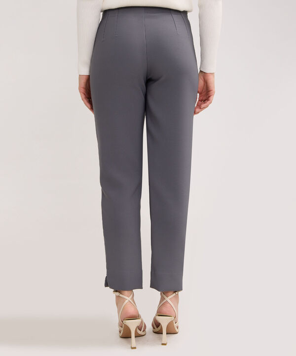 Pantalon Tiro Alto Unicolor