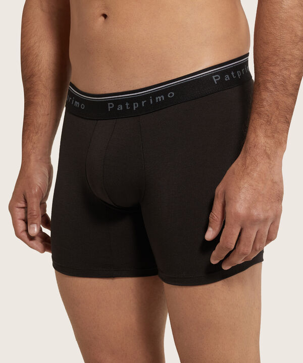 Boxer Pack X3 Pantaloncillo Medio Unicolor Algodón