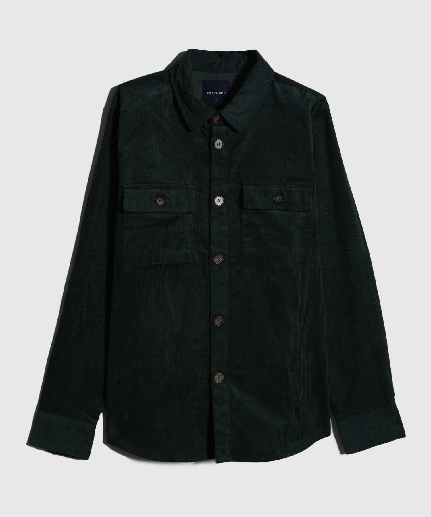 Sobrecamisa en Pana