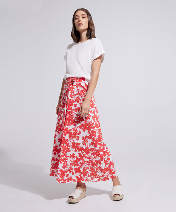 Falda Estampada Maxi