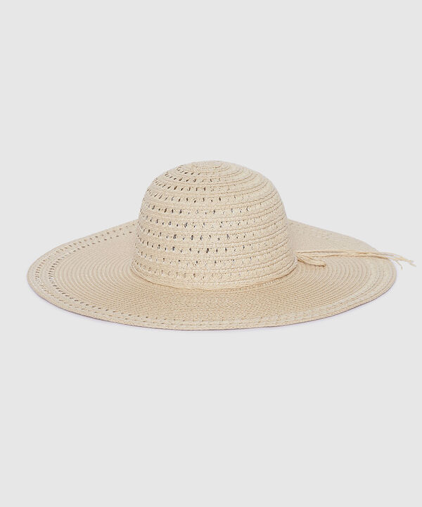 Sombrero Tipo Pamela en Paja image number null