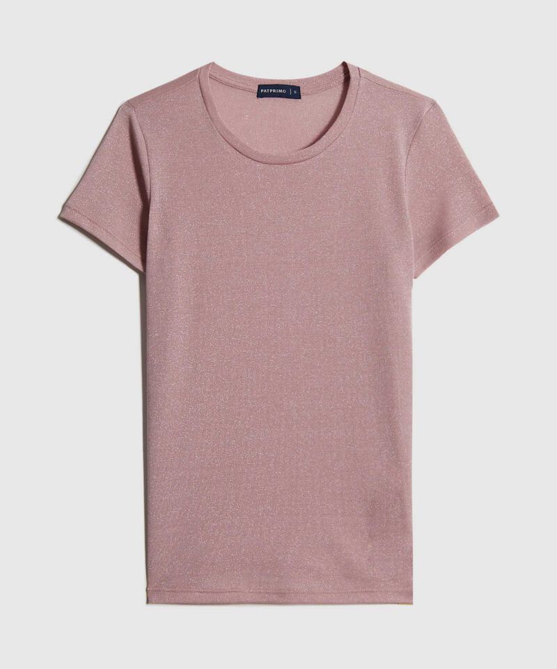 Camiseta con Lurex