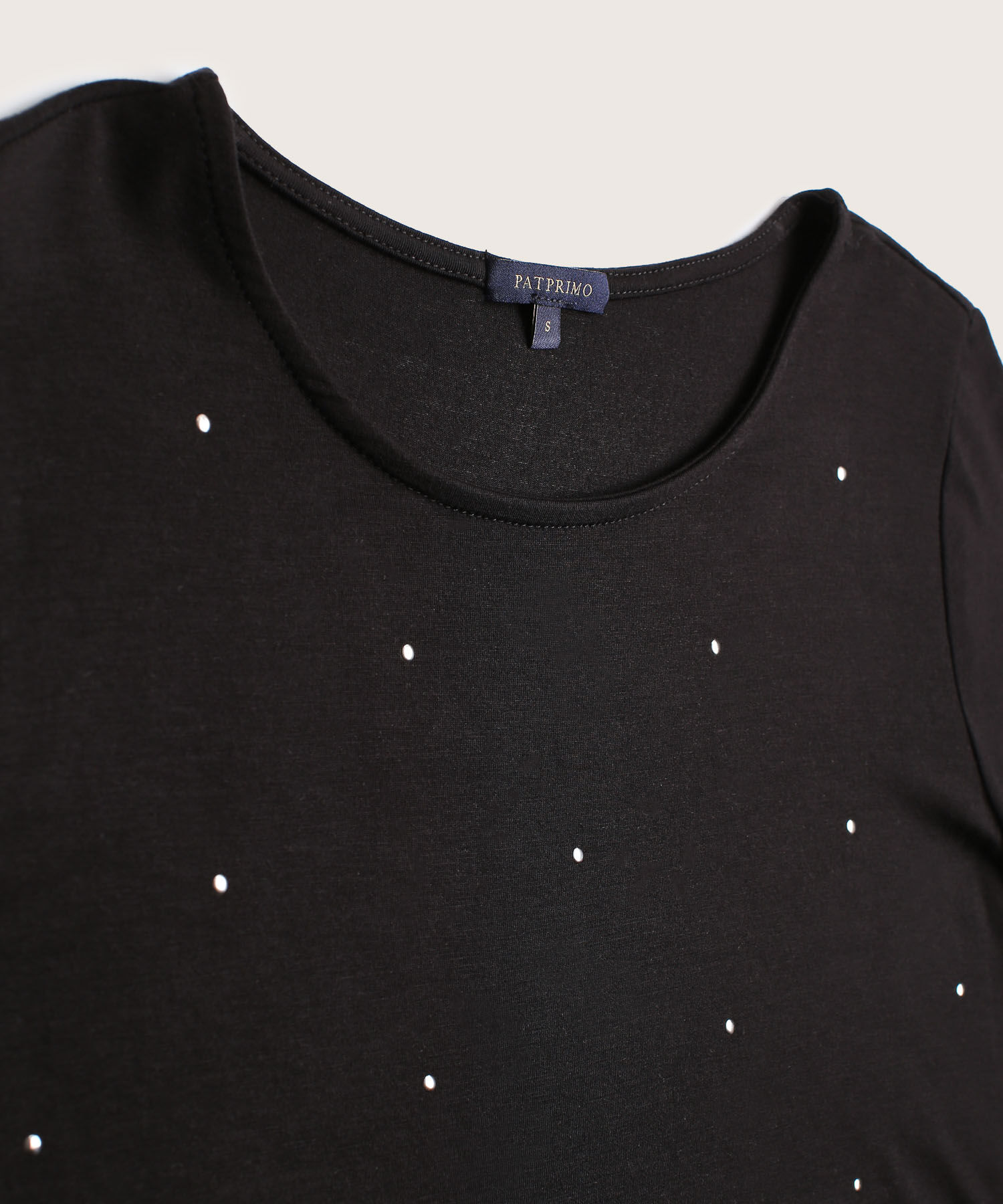 Camiseta con brillos