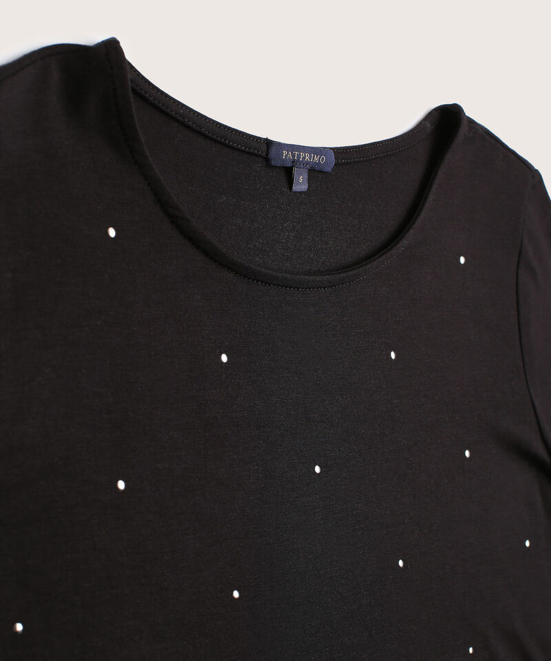 Camiseta con brillos