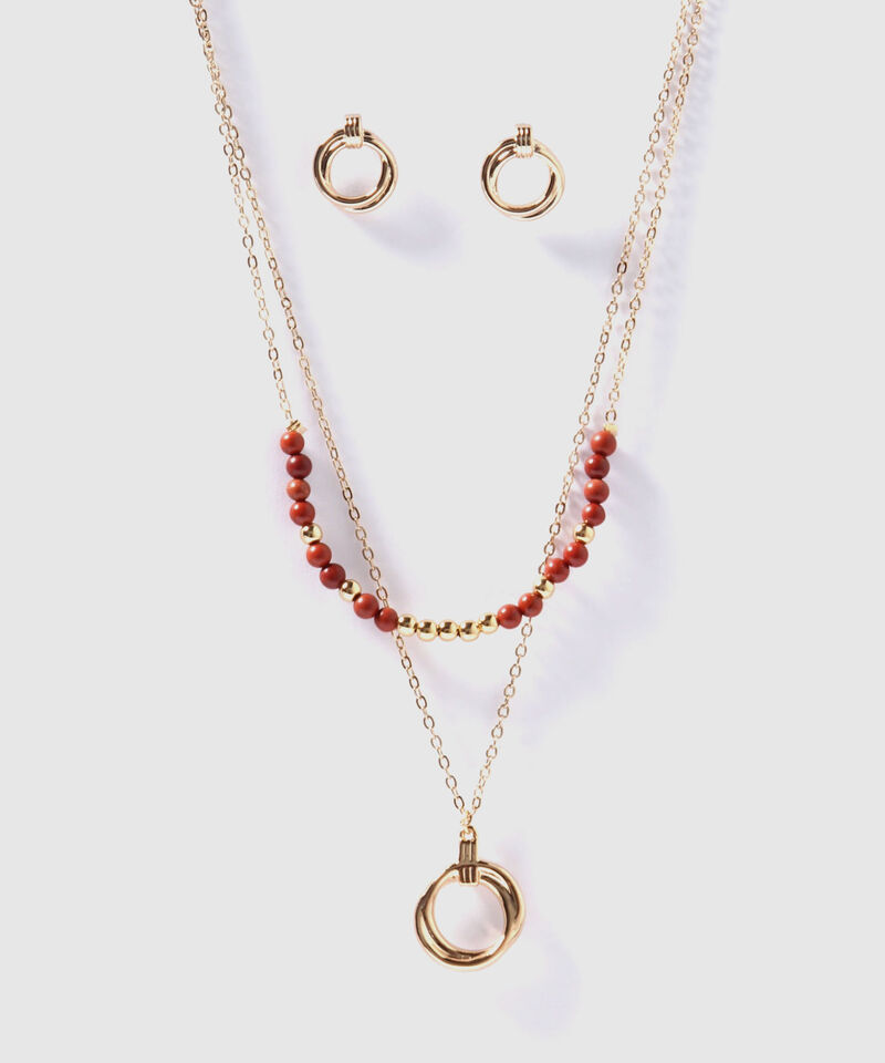 Set De Collar Y Aretes