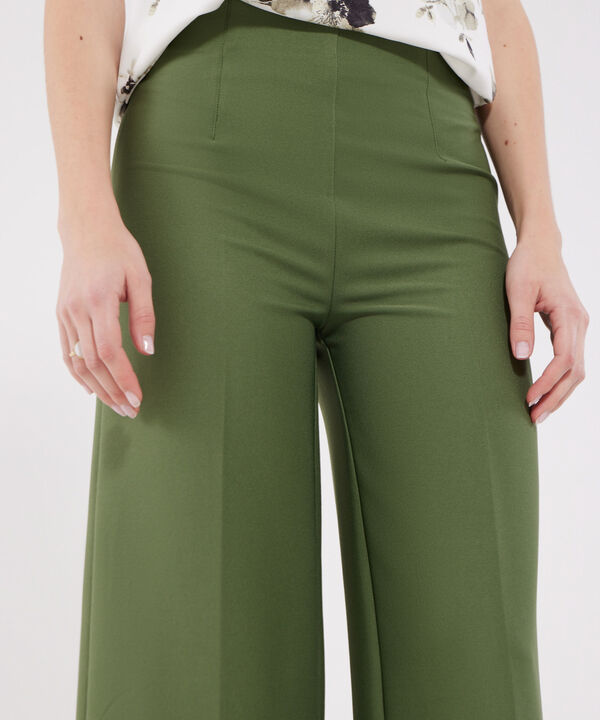 Pantalón Culotte Unicolor image number null