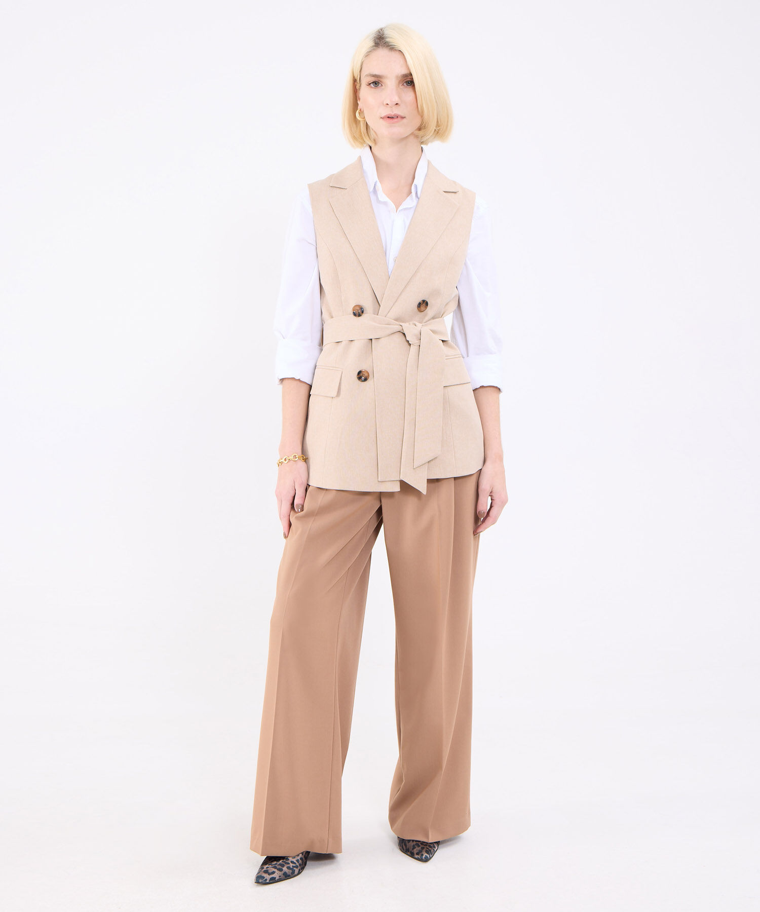 Pantalón Formal Tiro Alto
