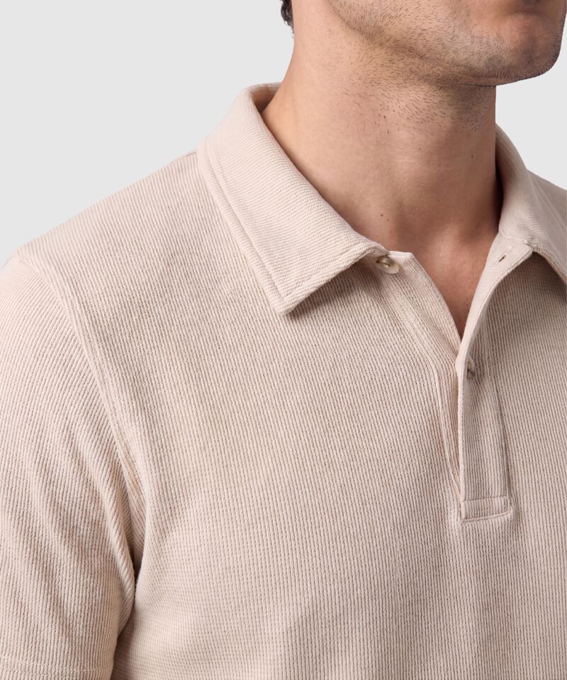Polo Unicolor Para Hombre