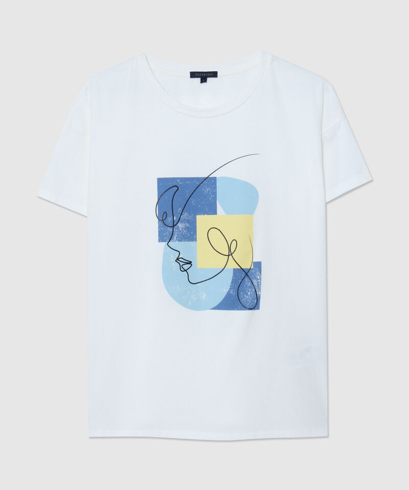 Camiseta Manga Corta Corrida Con Screen En Frente