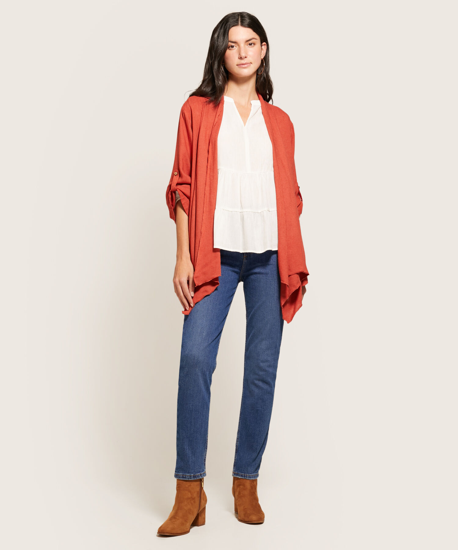 Chaqueta Manga Larga Con Charrtera