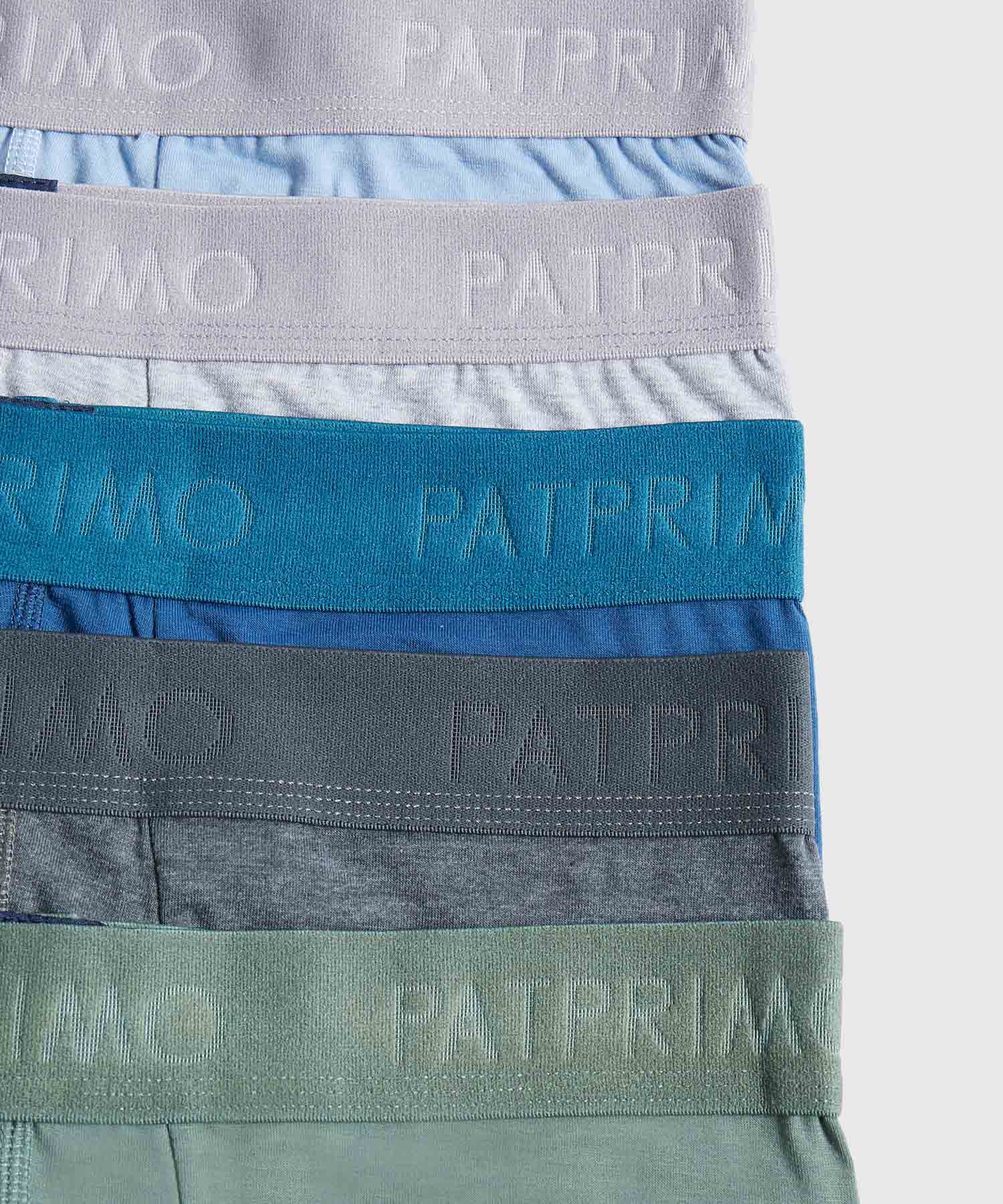 Pack X5 Boxer Medio En Algodón Unicolor