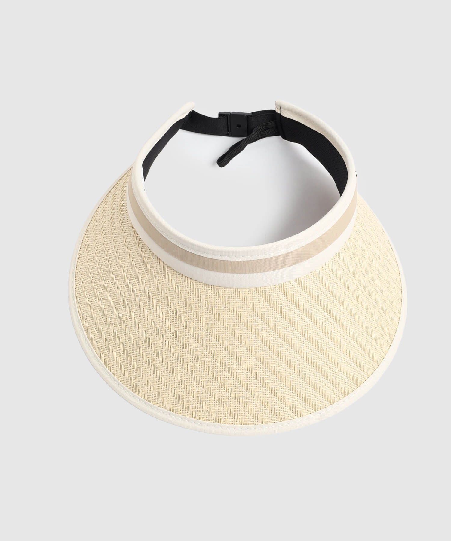 Visera Tejida Tipo Paja Para Mujer