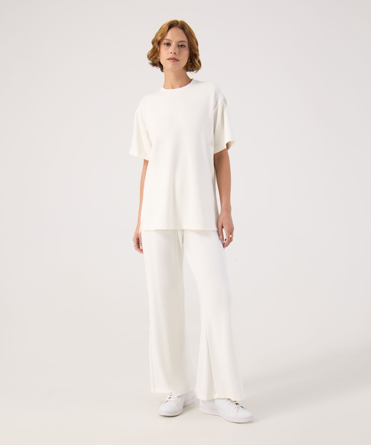 Pantalon con pretina elastica 