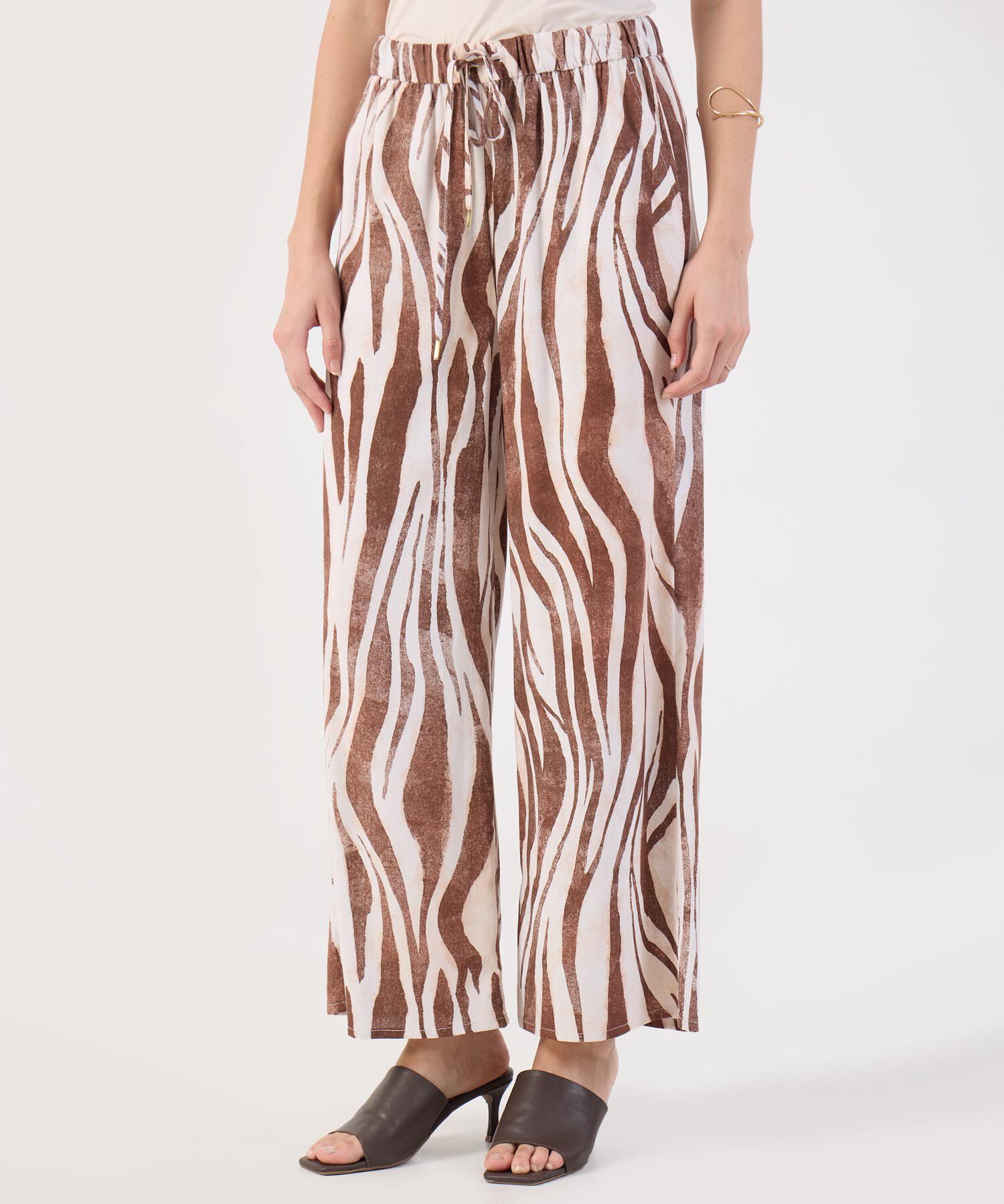 Pantalón Palazzo Estampado