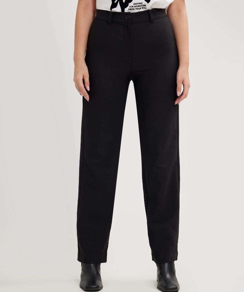 Pantalon Clásico Unicolor