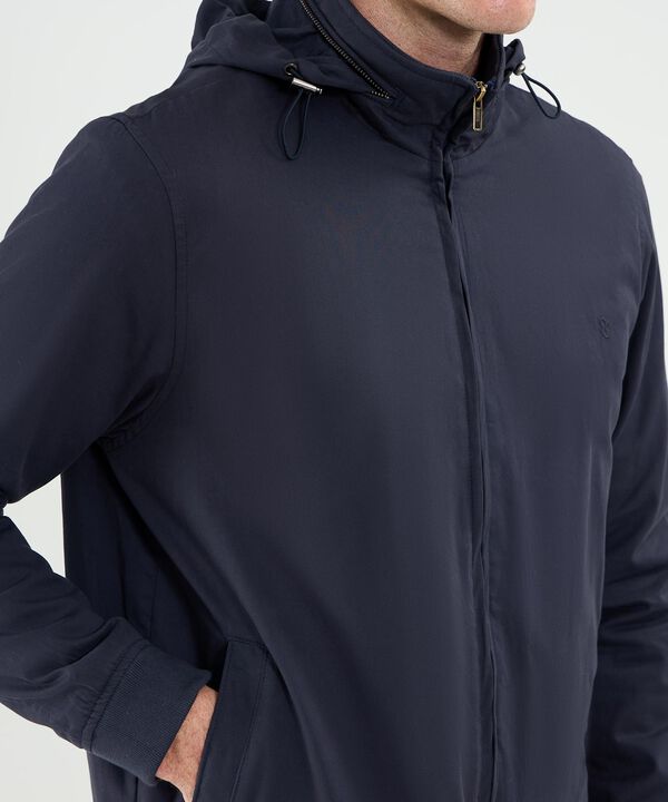 Chaqueta Cuello Alto Forrada Para Hombre image number null